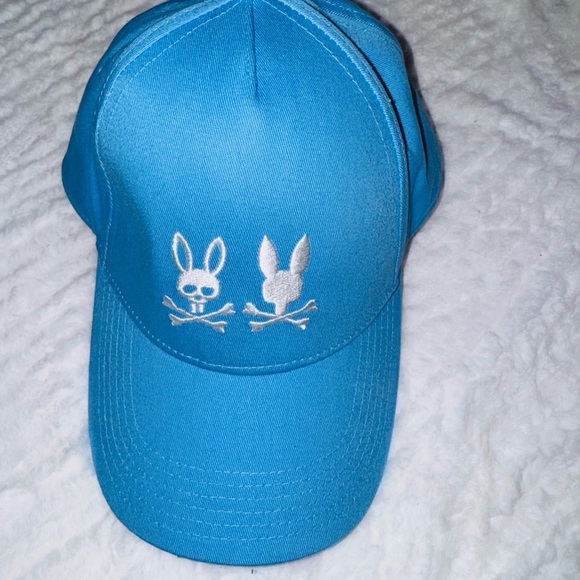 Psycho Bunny Other - Psycho Bunny Kids Blue Cap with White Bunny Logo